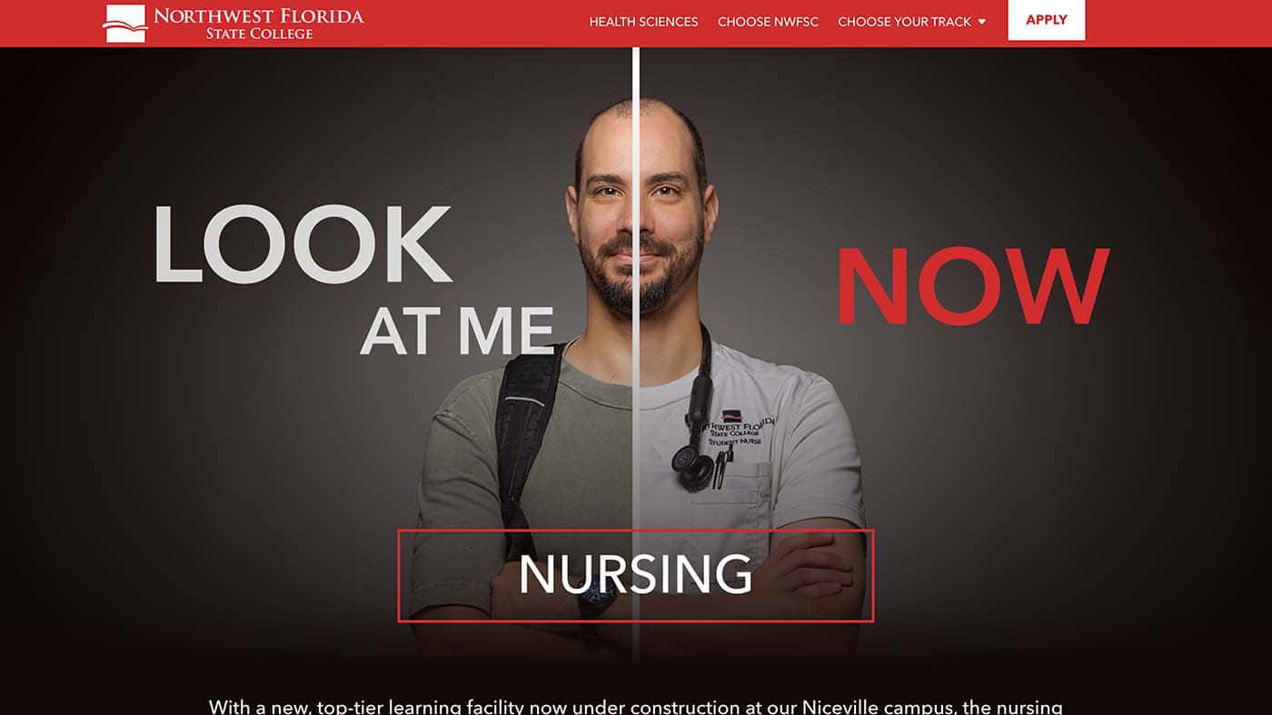 Look at me now - nursing